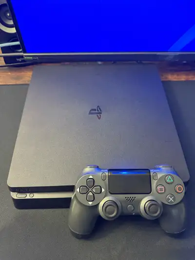 PlayStation 4 Slim 1 TB with any video games, View more