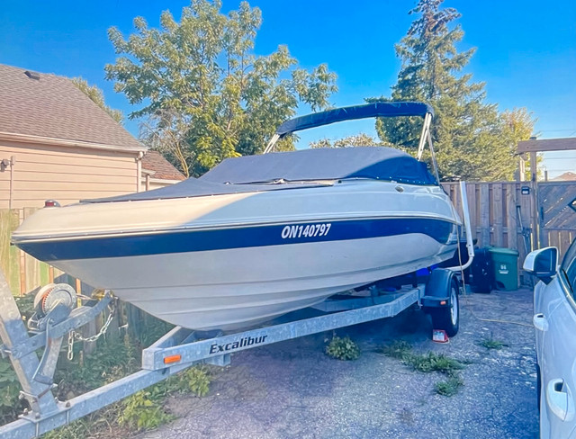 2005 Caravelle 187 Bowrider boat, motor and trailer package. in Powerboats & Motorboats in Hamilton