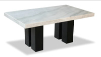 Marble Dining Table & 6 Chairs 