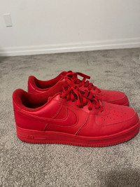 Size 13 Red Airforce one’s 