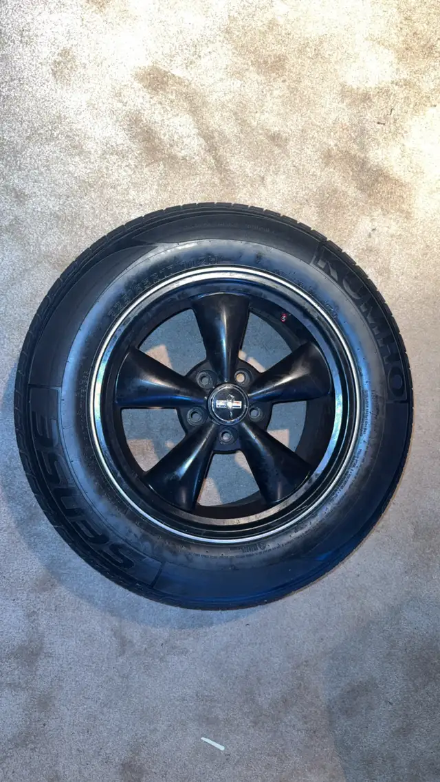 5x114.3 original black mustang rims and tires in Tires & Rims in Sudbury - Image 4