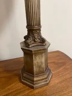 Black Marble Base Lamp with shade in Indoor Lighting & Fans in Ottawa - Image 3