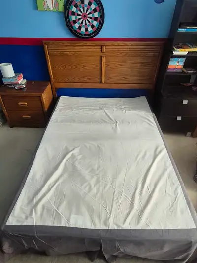 SOLID OAK WOOD BEDROOM + STUDY FURNITURE SET, View more