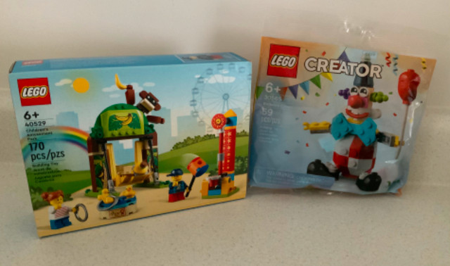 LEGO CHILDREN’S AMUSEMENT PARK & BIRTHDAY CLOWN - NEW UNOPENDED. in Toys & Games in Belleville