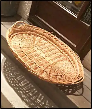 Wicker Basket for Dog Bed $10, View more