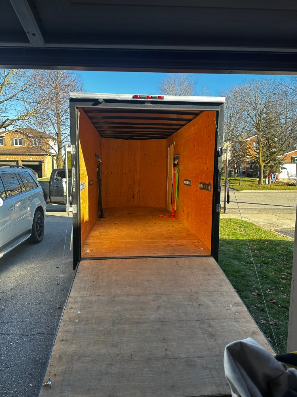 7’x18’ ENCLOSED TRAILER FOR RENT TRAILER RENTAL Cargo & Utility