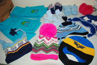 Kids - Winter Hat, Mittens, Booties, Scarf