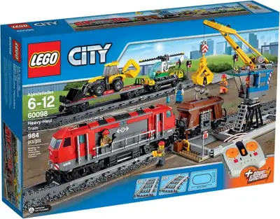 BRAND NEW UNOPENED LEGO CITY SET 60098 Heavy-Haul Train Ad will be removed once sold FIRM PRICE than...