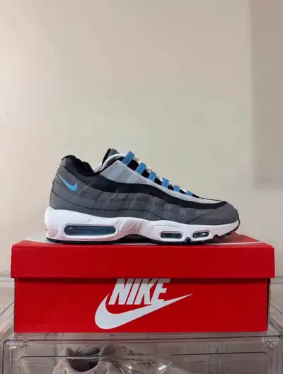 Nike Air Max 95 Cool Grey University Blue - Size 12, View more