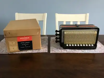Hohner Accordion HA-114 4 Stop For Sale Made In Germany, View more