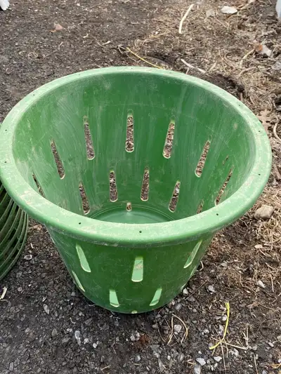 Vented Harvest Basket – 15″ Diameter x 13.6″ Tall, View more