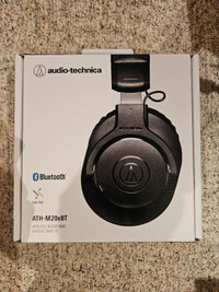 ATH-M20xBT Wireless Headphones New Unopened