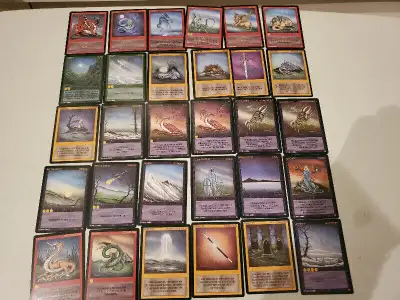Wyvern Trading Card Game TCG (60 Cards) RARE CARDS SNOW STORM EA, View more