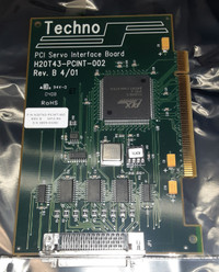 Techno PCI Servo control card