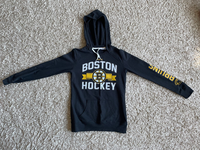 Boston Bruin clothing: 2 hoodies, 1 pair of pants (youth large,  in Hockey in Saskatoon - Image 3