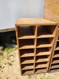 Parts Organizers Wood Slot Organizers Wood Cubbies Parts Storage
