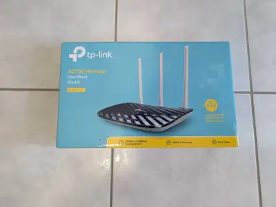 TP-Link Archer C20 AC750 Wireless Dual Band Router, View more