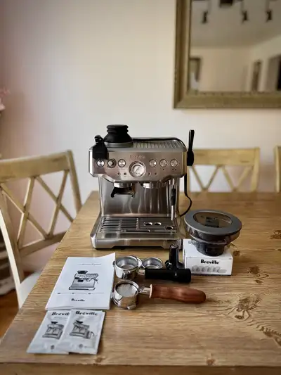 Breville Barista Express Espresso Machine w/ Premium Upgrades, View more