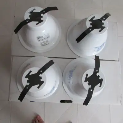 NEW 6" White Baffle Trims, View more