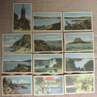 12 Vintage Postcards