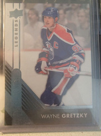 carte de hockey  Overtime #50 Wayne Gretzky LEG