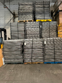 Used wire mesh deck for 48” deep pallet racking. Universal type