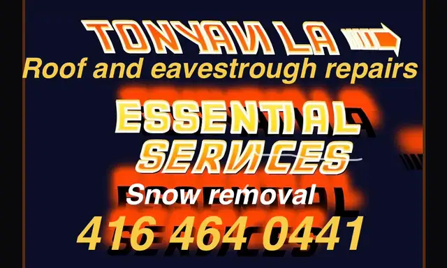 Roofing eavestrough repairs  waterproof