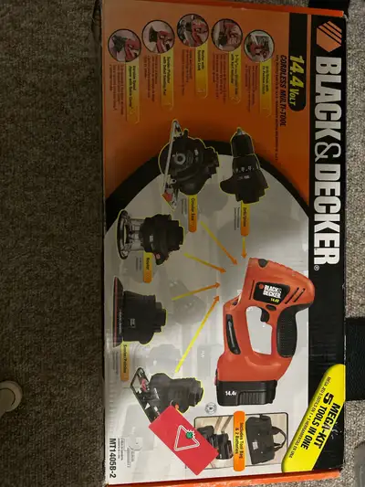Black & Decker MultiTool needs new chager, View more