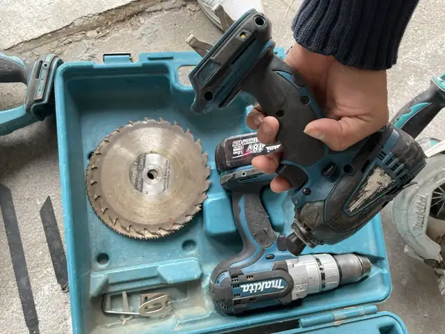 4 Piece Makita cordless Tool set in Power Tools in Mississauga / Peel Region - Image 5