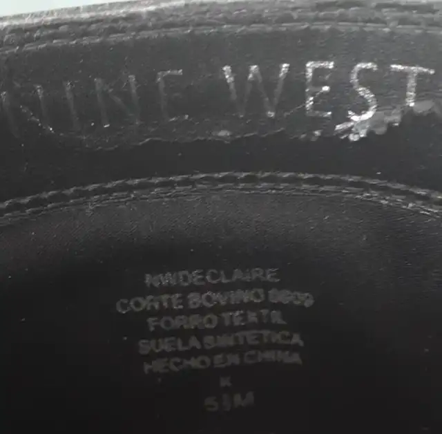Sexy Nine West Knee High Black Leather Heeled Boots Size 5 1/2 in Women's - Shoes in Markham / York Region - Image 8