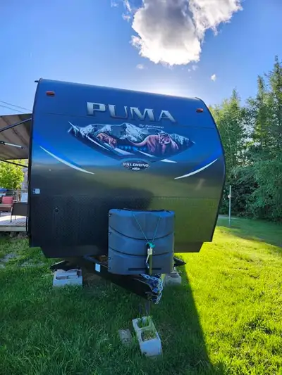 Beautiful Puma RV. Two bedroom and two bathrooms travel trailer that can sleep nine with all pull-ou...