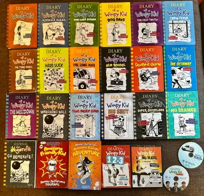 Diary of a Wimpy Kid Complete Collection – Books & Movies, View more