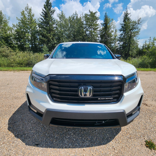 2022 Honda Ridgeline Black Edition with Extended Warranty in Cars & Trucks in Red Deer
