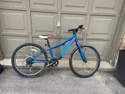 Kids 24” GIANT XTC Jr.  boys mountain bike, (ages 8-13 ) - blue, View more