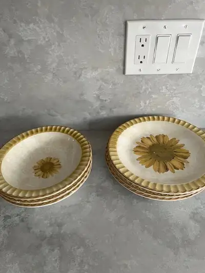 Ceramic 6 dinner plates, View more