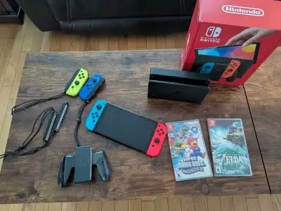 Nintendo Switch OLED Bundle, View more