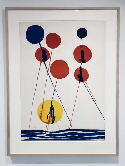 Vintage Alexander Calder Lithograph signed and numbered, View more