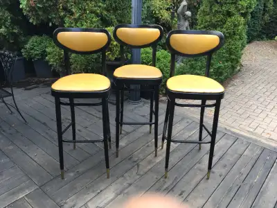 Vintage Bentwood bar stools, View more