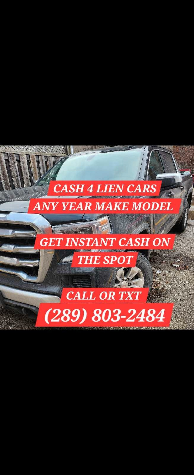 CASH 4 LIEN CARS in Cars & Trucks in Mississauga / Peel Region - Image 2