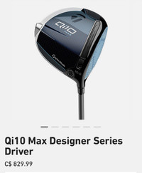 Qi10 Max Driver (10.5) (Designer series Blue)stiff 