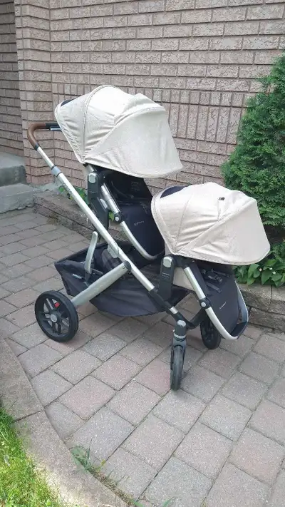 V2 Uppababy Vista Stroller double ,no bassinet , View more