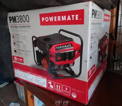 NEUF!! Génératrice 3800 watts, View more