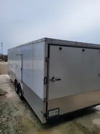29' enclosed utility trailer