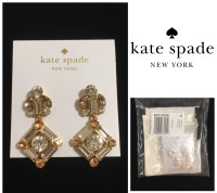 KATE SPADE - NWT - COCKTAILS & CONVERSATION DROP EARRINGS