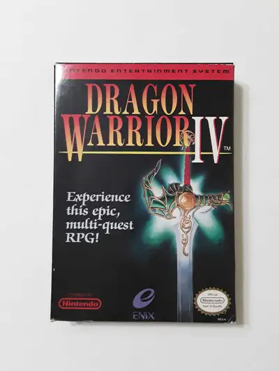 Dragon Warrior 4 in Box (NES), View more