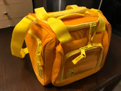 Brand new orange lunch cooler, View more