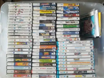 Nintendo DS & 3DS games for sale individually (update July 2/26, View more