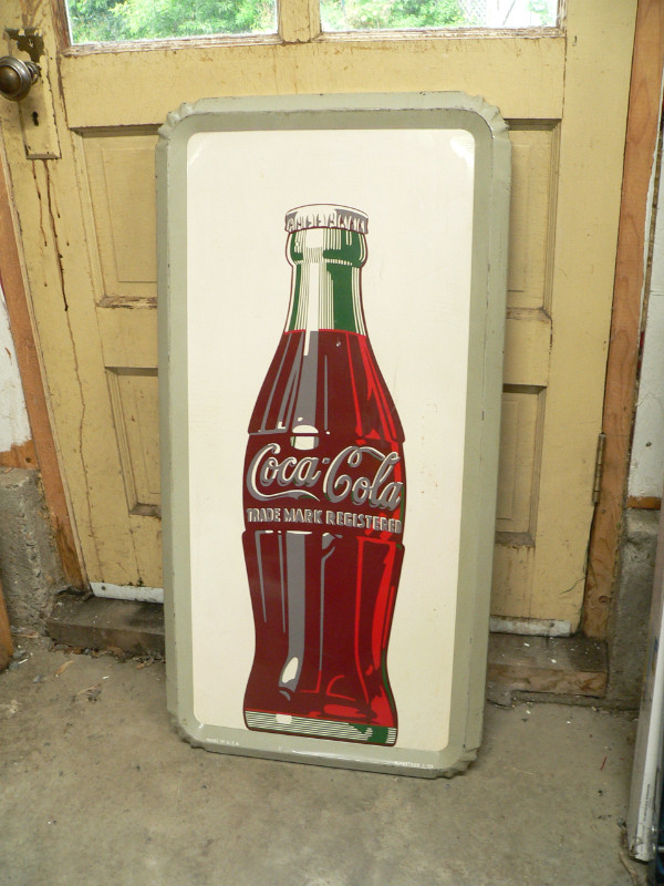 très belle et très rare enseigne coke # 11246 dans Art et objets de collection  à Lanaudière