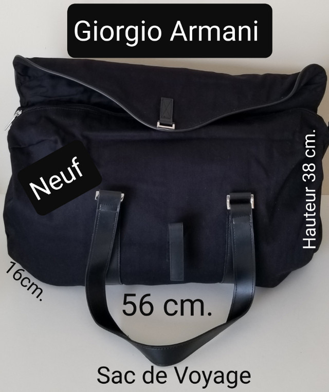 GIORGIO ARMANI Sac de voyage où de sport Armani Parfums. Unisexe dans Femmes - Sacs et portefeuilles  à Longueuil/Rive Sud - Image 3