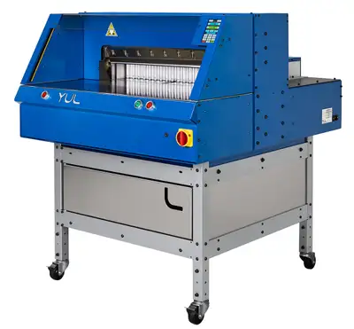 Automatic paper cutter from the company YUL Technologies in Montreal. 26.5'' wide, all digital, very...